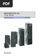 Micromaster 430: 7.5 KW - 250 KW