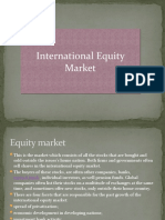 International Equity Markets