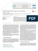 Optimal Electrode Design Straigh 2016 European Annals of Otorhinolaryngolog