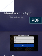 Membership App: Harta Jaya Loyalty Card