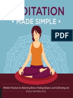 Meditation Made Simple - Weekly Practices For Relieving Stress, Finding Balance, and Cultivating Joy (gnv64) PDF