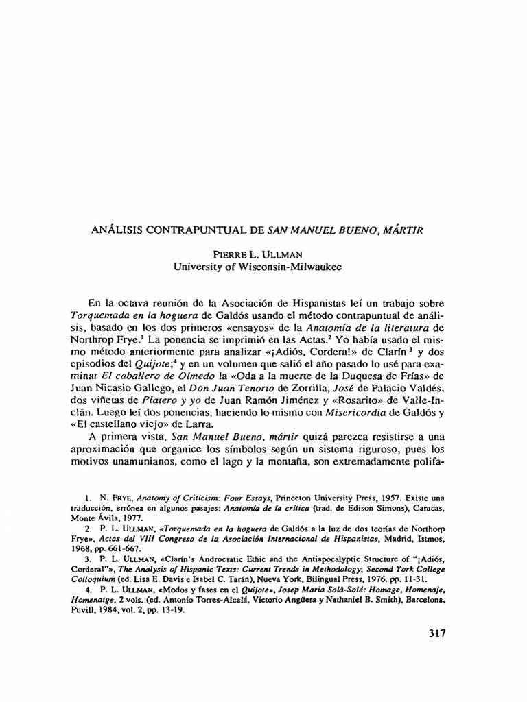 San Manuel Bueno Martir PDF eucaristía Los símbolos