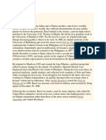 José Rizal: Filibusterismo (1891), and Many Articles in His Support of Filipino Nationalism and His