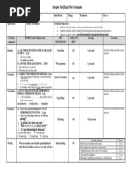 R. Ajbilou Sample Test/Quiz Plan Template