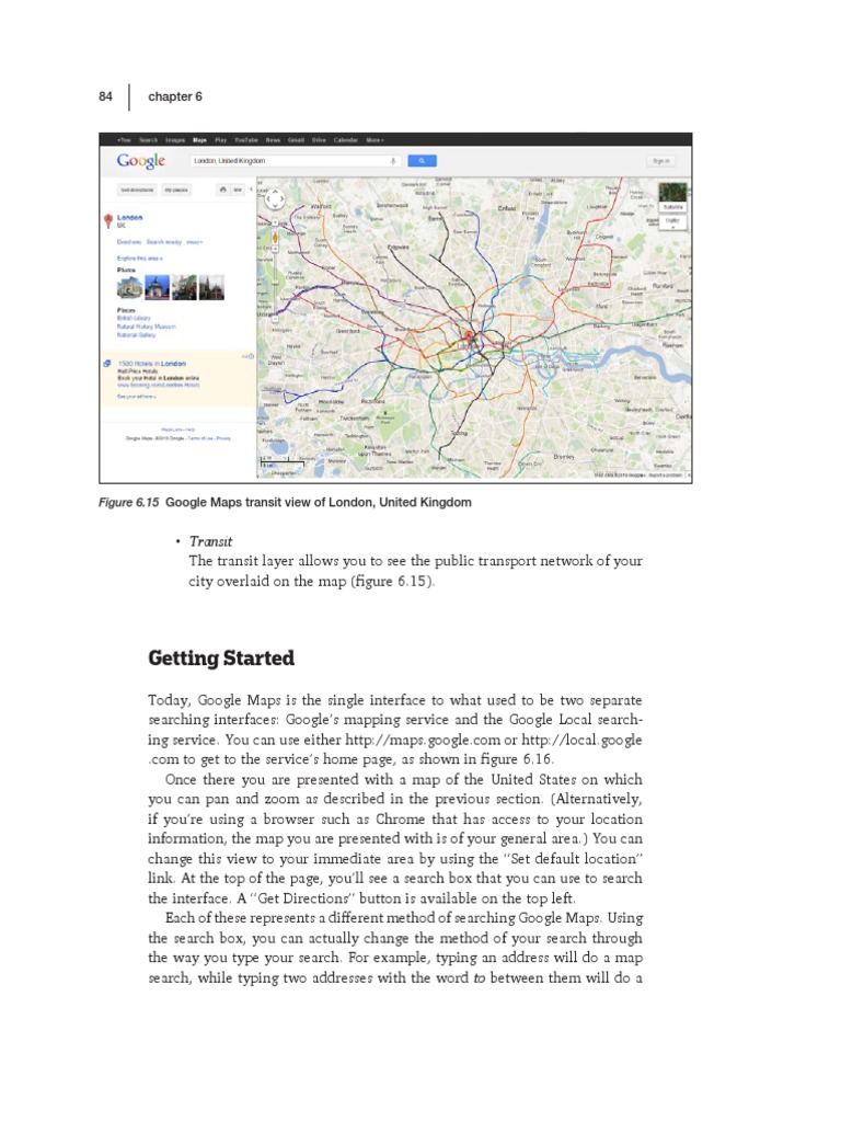 Google Maps Transit Layer Guide | PDF