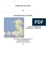 Compiled Lecture in Engineering Economy PDF