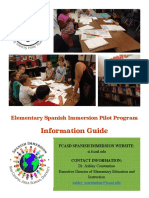 Spanish Immersion Information Guide-FAQ 4 19