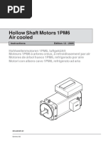 Hollow Shaft Motors 1PM6 Air Cooled