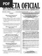 Gaceta Oficial 41710 Sumario
