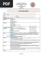 LAC Session Guide: Department of Education