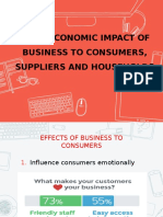 Socio Economic Impacts of Business To Consumers, Etc