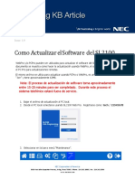 KB Como Actualizar El Software Del SL2100 (ESP) LA PDF