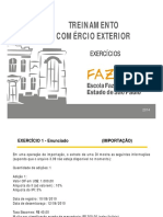 Comex - 2014 - 8. Exercicios e Gabarito - Versão Final 2014 - Rev