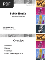 Public Health: History and Challenges