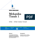 Modul 2 Sifat - Sifat Indeks Tanah PDF
