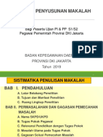 Materi Pembekalan Susun Makalah PI & PP S1 + S2 Th. 2017