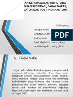 Asuhan Keperawatan Kritis Pada Gangguan Respirasi