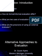 6440 CH 3-5 Alternative Approaches