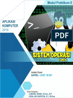 Modul Sistem Operasi (Linux)