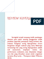 Review Kinerja