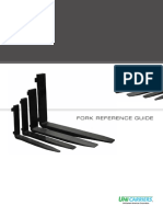 Fork Reference Guide by Size and Class