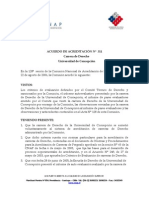 Documento acreditación Derecho UdeC 2006