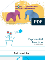 Exponential Logarithmic Function Its Mapping: Complex Variables