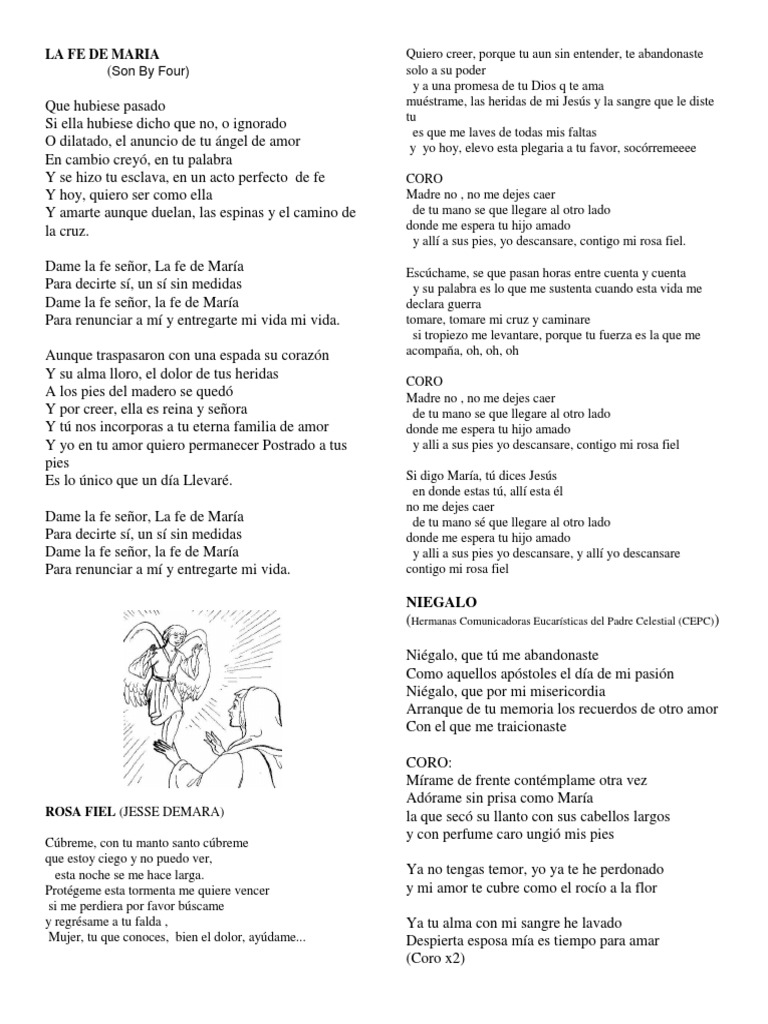 La Fe De Maria Niegalo Maria Madre De Jesus Creencia Religiosa Y Doctrina scribd