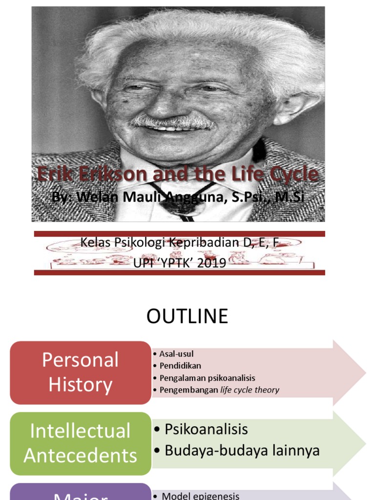 Pertemuan7 Erik Erikson and The Life Cycle PDF
