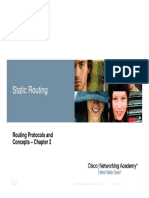 S Ir I Static Routing: Routing Protocols and Routing Protocols and Concepts - Chapter 2