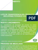 Lanzamiento Diclofenac Potásico 12,5 MG SU