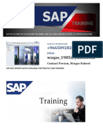 SAP Online Training & IDES Server Access