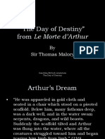 Anglo Americal Literature the Arthur's Dream