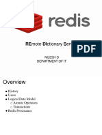 Remote Dictionary Server: Nilesh D Department of It