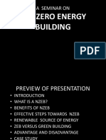 Seminar On Net Zero Energy Building