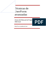 Tecnicas de User Form Avanzadas PDF