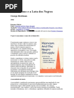 O Marxismo e a Luta Dos Negros