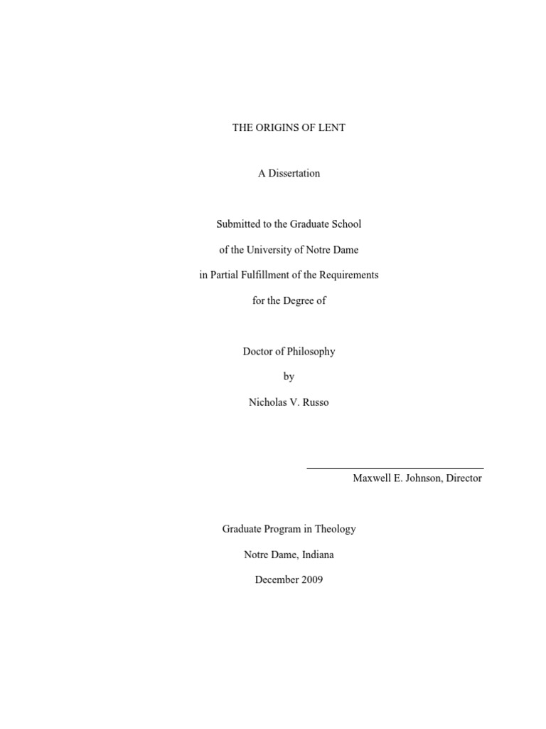 The Origins Of Lent Pdf Easter Lent