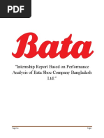 Performance Analysis of Bata Shoe Company LTD