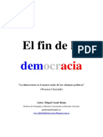 Fin de La Democracia