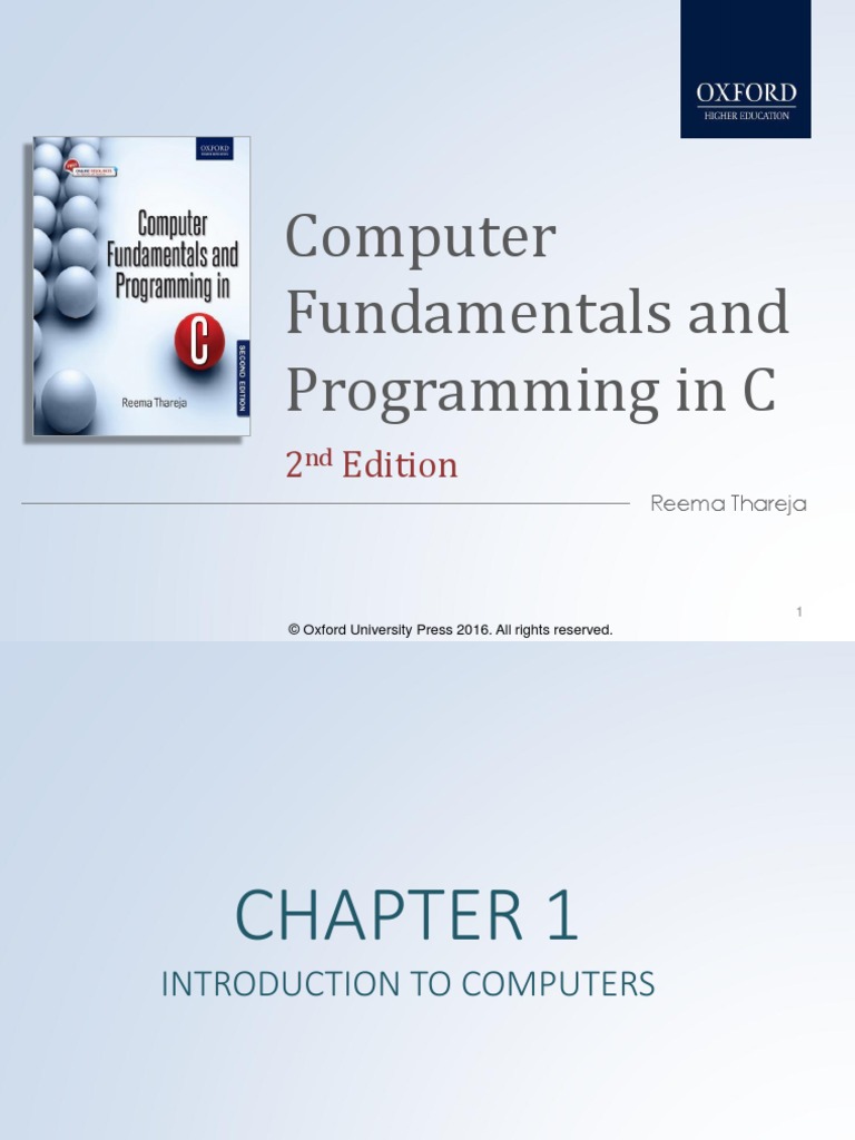 Computer Fundamentals and Programming in C: 2 Edition | PDF | Computer ...