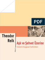 Ask Ve Sehvet Uzerine - Theodor Reik PDF