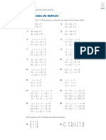 Sistemas ecuaciones lineales matrices