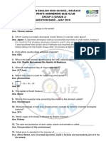 Our Own English High School, Sharjah Look Who'S Answering Quiz Club Group 2 (Grade 2) Question Bank - MAY 2019