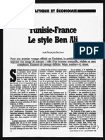 Tunisie-France: Le Style Ben Ali