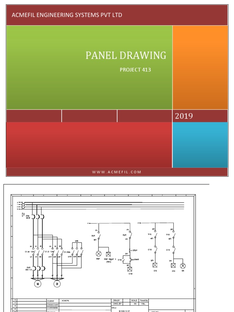 Project 413 Panel Drawing 2019 | PDF