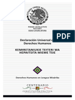 Declaración Universal de los Derechos Humanos en lengua WIXARICA (México).pdf