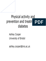 501 - 2.physical Activity and Prevention and Treatment of Diabetes - DR Ashley Cooper