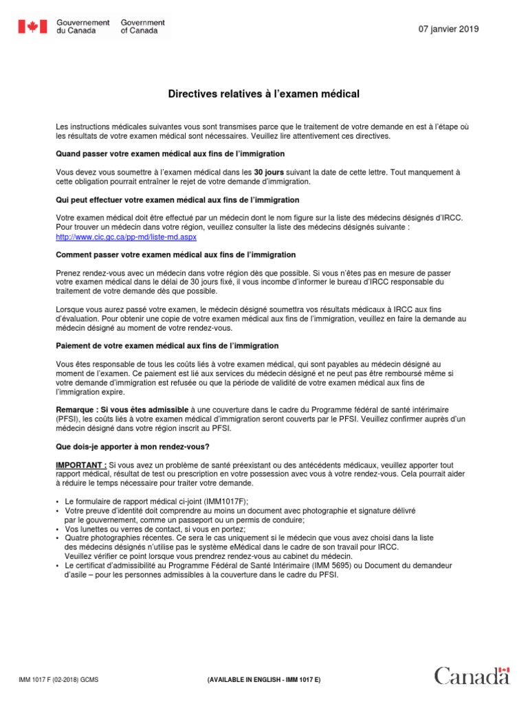 Imm1017 Soins De Sante Du Gouvernement Medecine