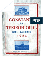IONESCU TH., DUPLOYEN I. N. - Constanta Si Techirghiolul. Ghid Ilustrat pentru vizitatori 1924